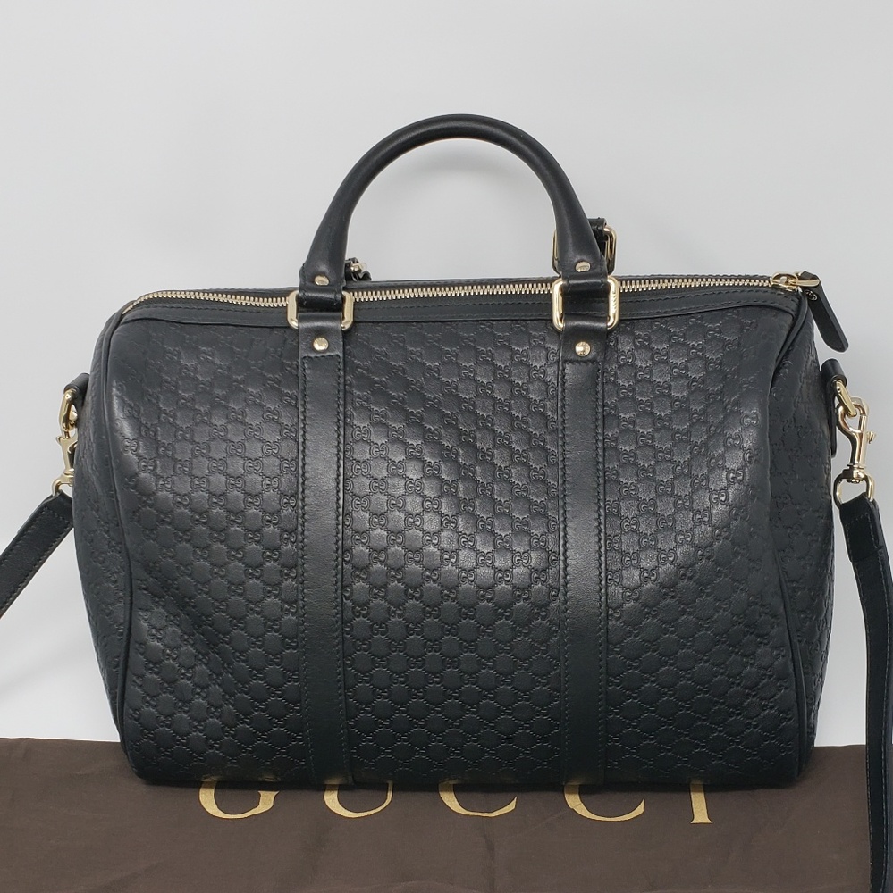 100% Auth Gucci Guccissima 2 Way Handle Tote Bag - Picture 3 of 8